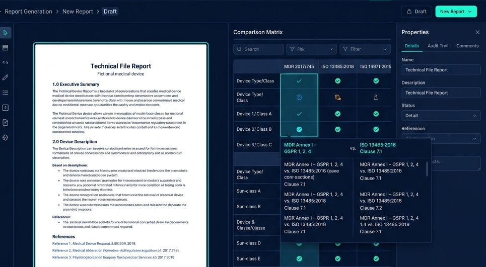 Structured Regulatory Outputs